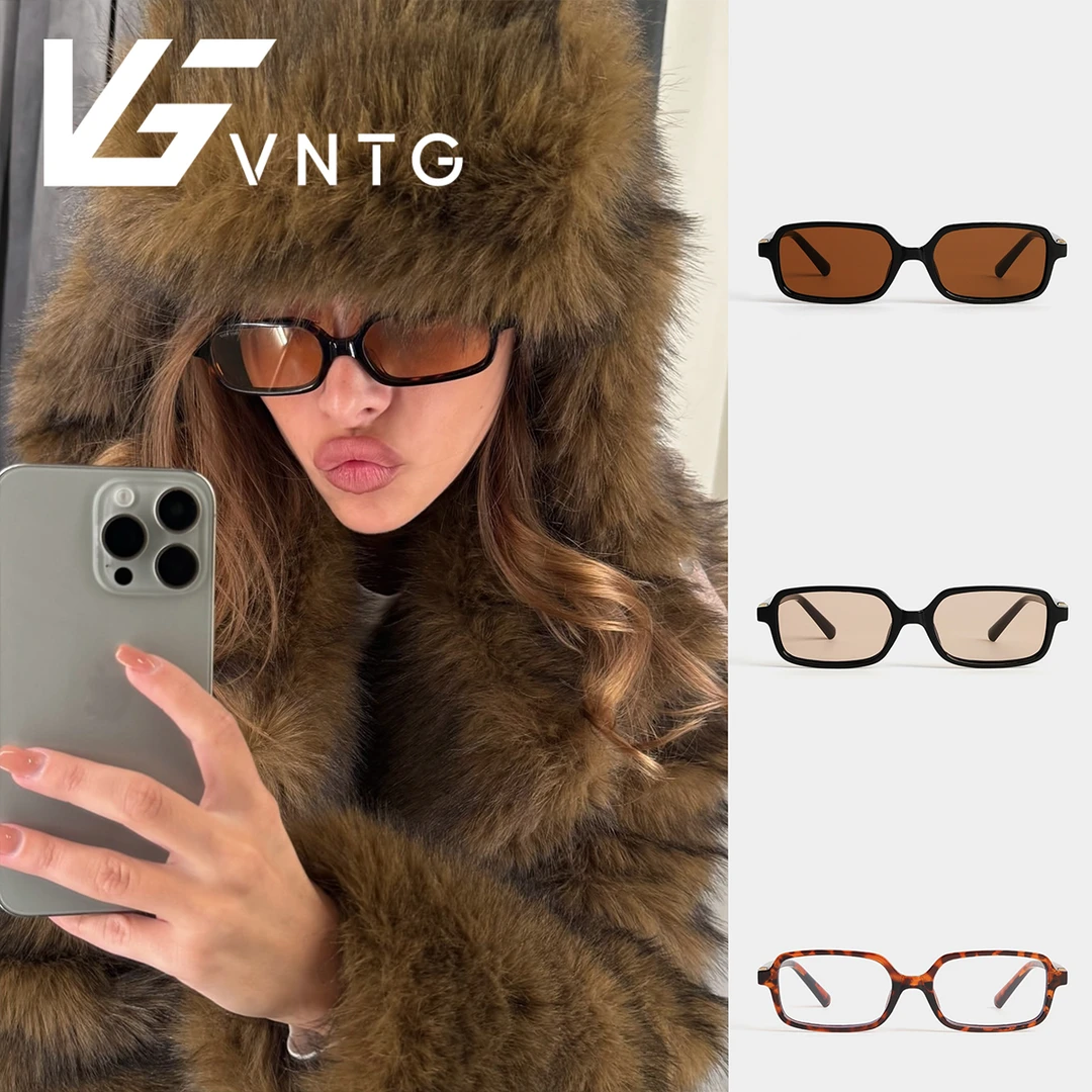 vntg墨镜方形缪系ins风海莉同款彩色秋冬美拉德色系uv400太阳眼镜