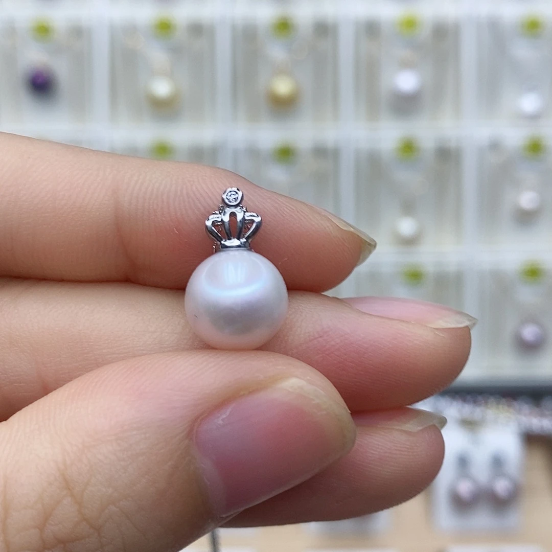 淡水珍珠颈饰合金