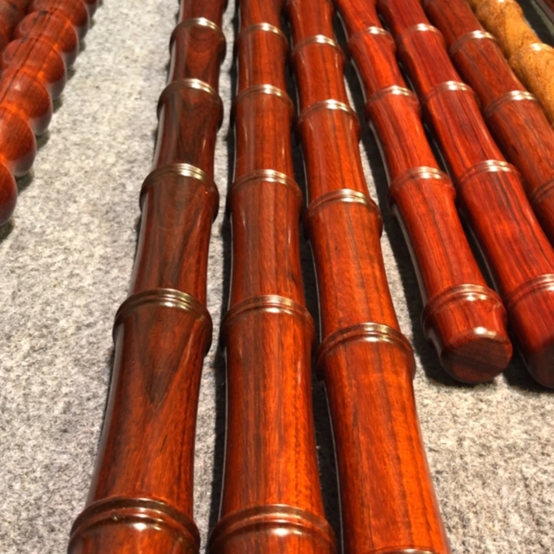 【闪购商品】木故**雲紫檀木竹节棍三根663 665 666