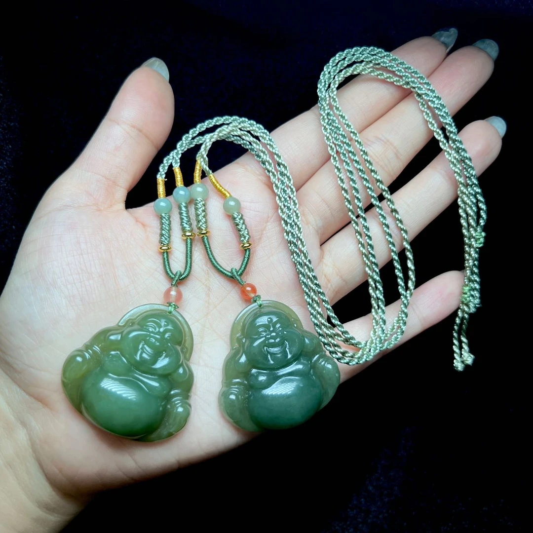 和田玉吊坠-多样性发其一-34*34*8mm-V57526-K （商城）含配绳