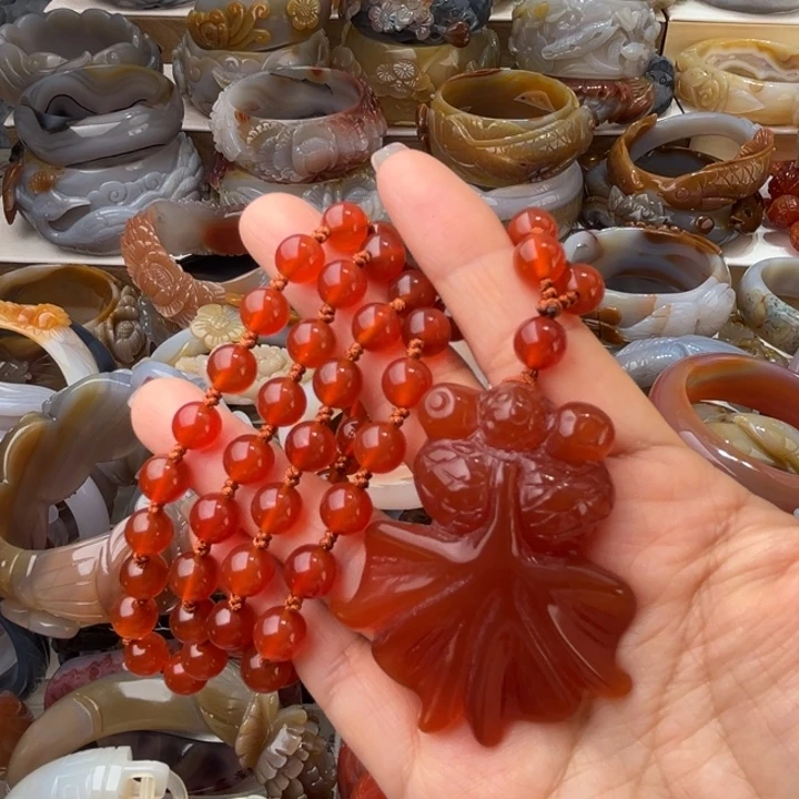 玛瑙/玉髓未镶嵌手链