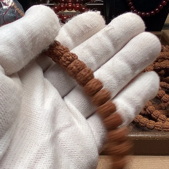 得***缘吊坠金刚菩提108元皮二代盘龙