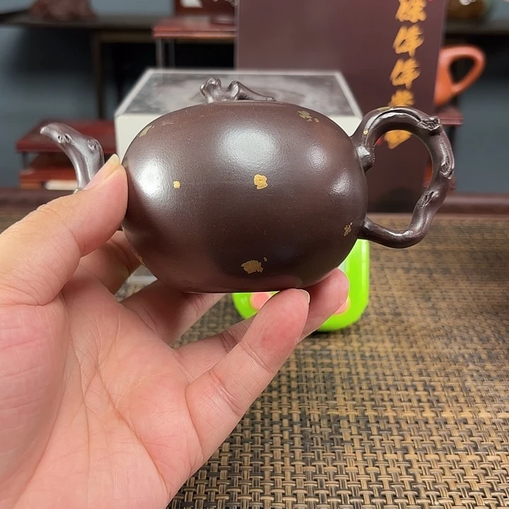 堂***主茶壶紫砂宜兴原矿泥料手工紫砂壶