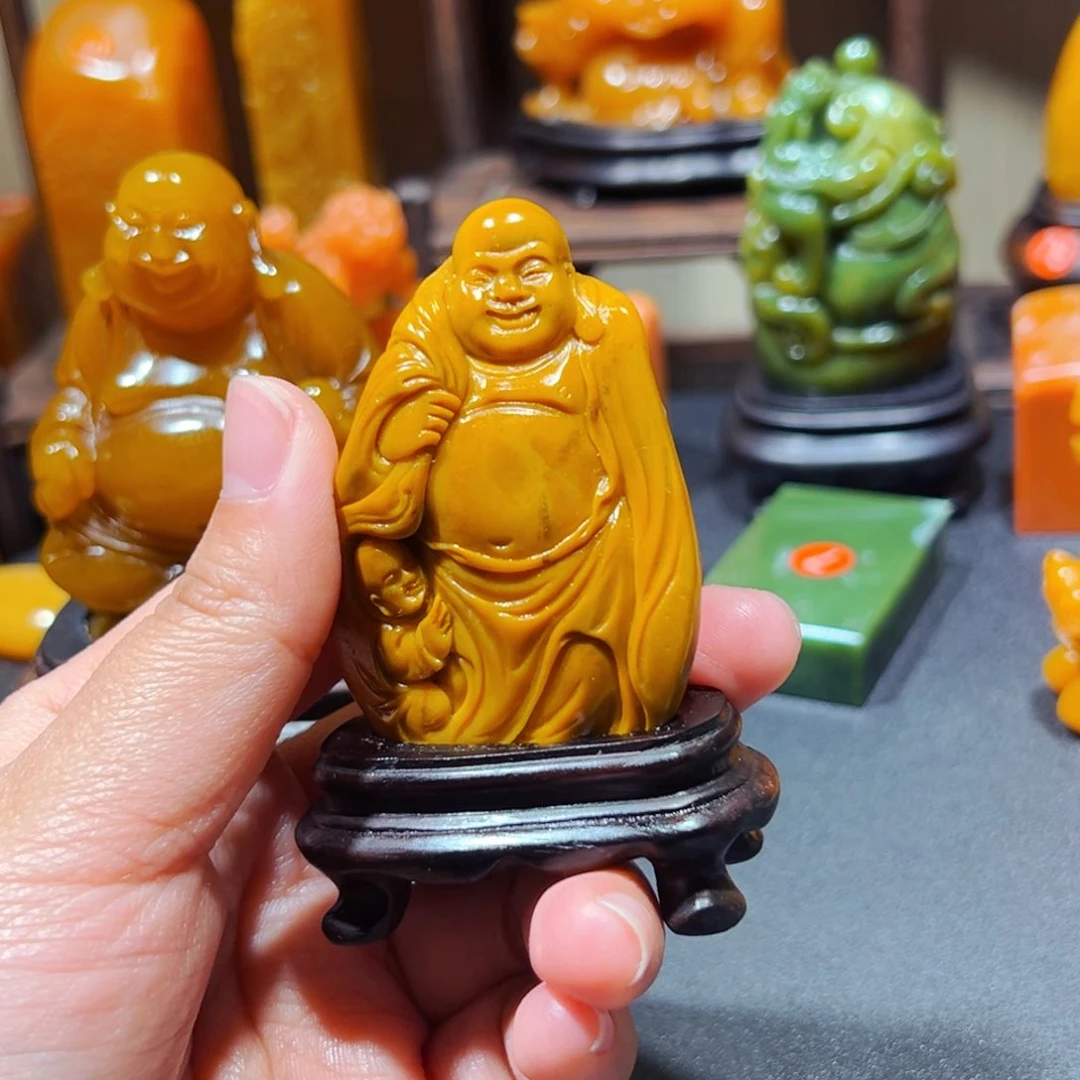 田黄石雲石雕石雕石雕