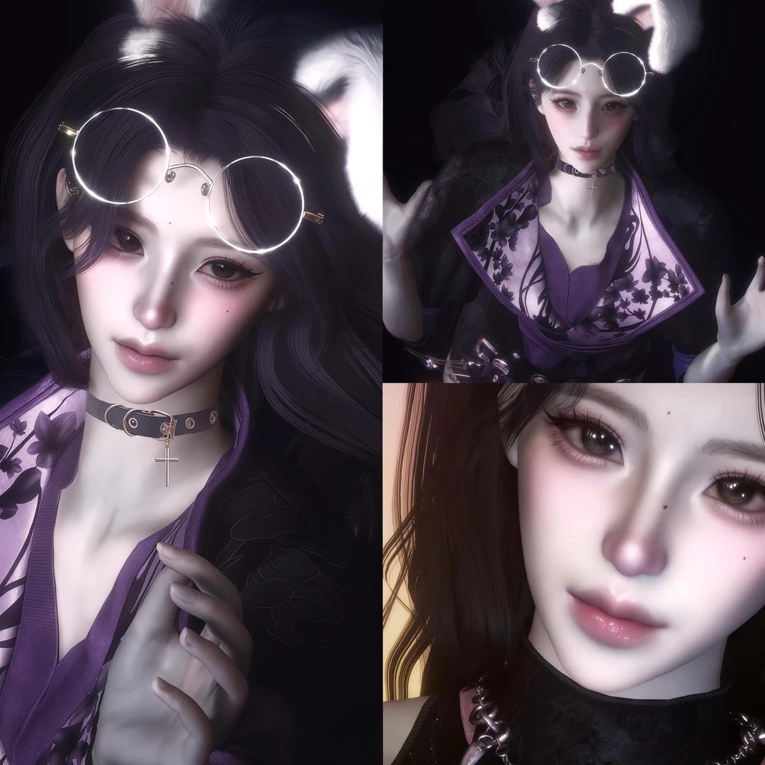 芭菲 燕云十六声捏脸女 兔子小姐设计创作含导入教程