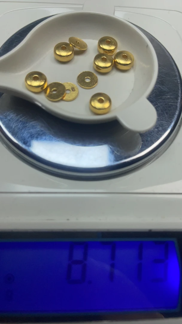 足金999配饰隔片