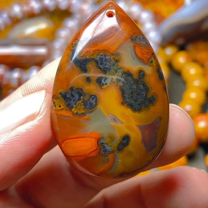 未镶嵌吊坠玛瑙/玉髓