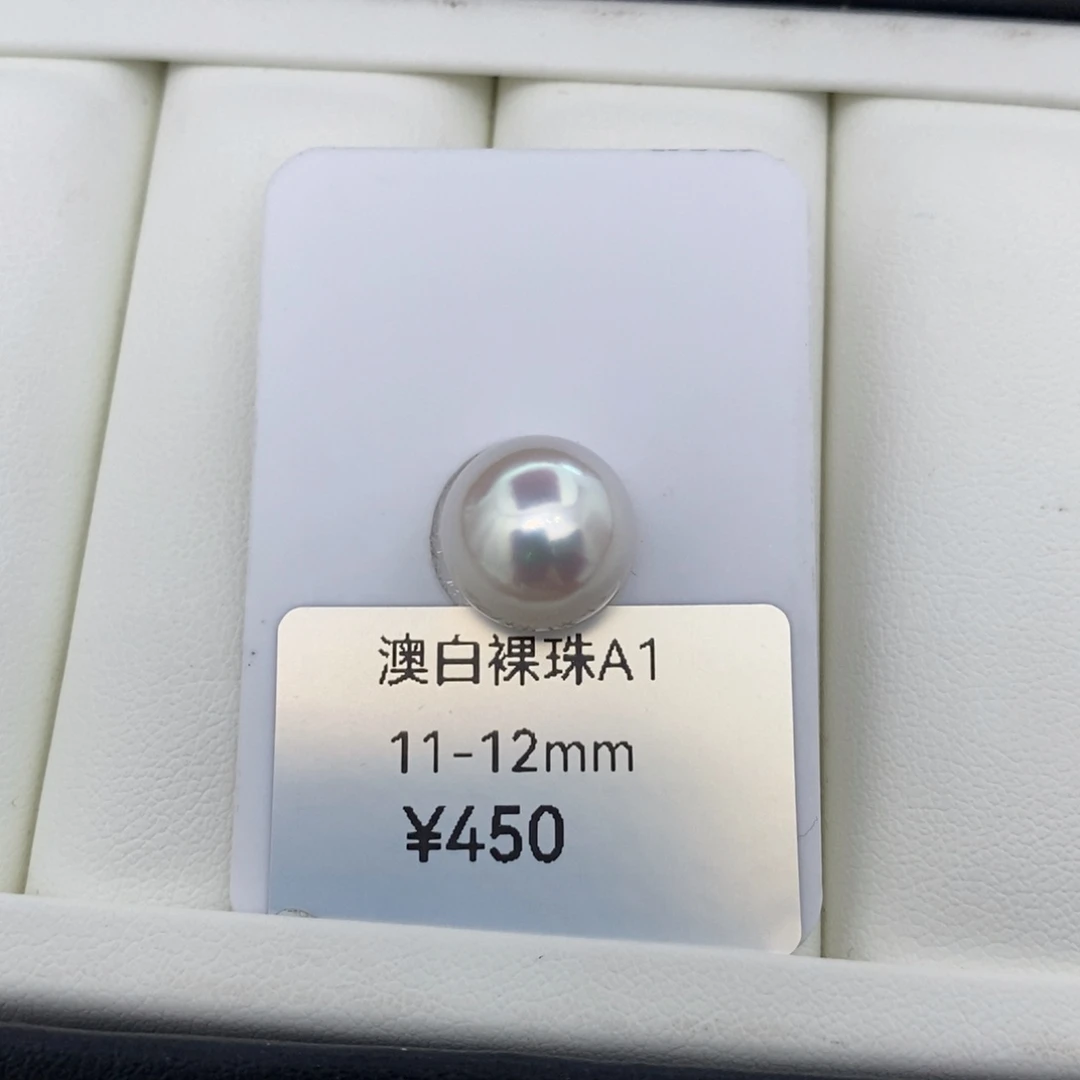 未镶嵌海水珍珠澳白11-12
