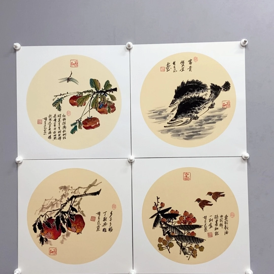 国画胡昌为三尺斗方精品佳作