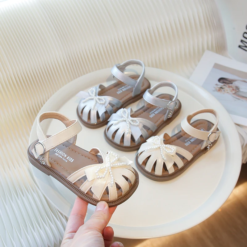 女童凉鞋包头鞋镂空夏季儿童鞋子小女孩公主鞋软底中小童宝宝鞋33