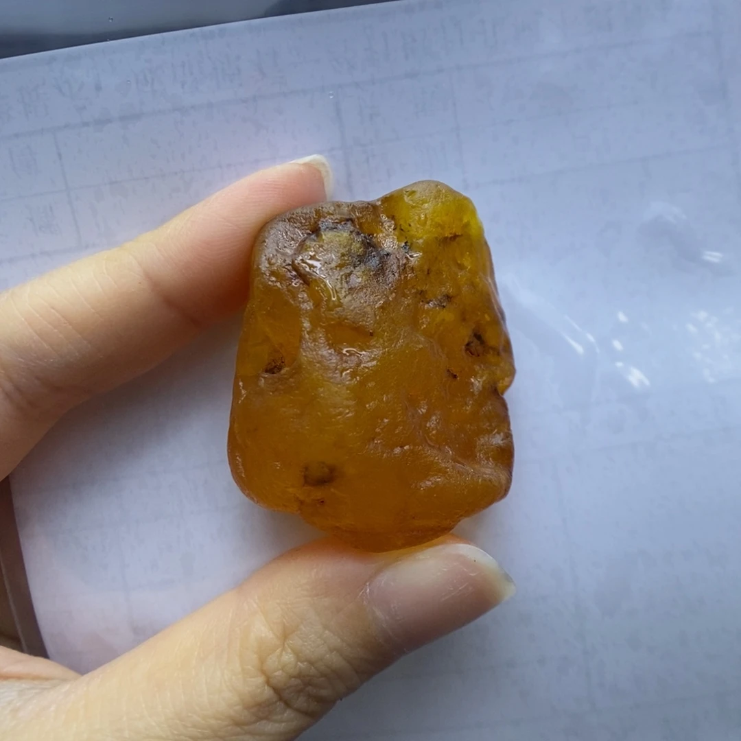 未镶嵌定制蜜蜡郎