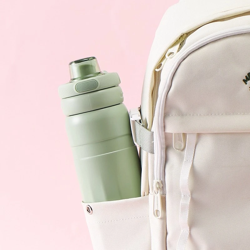 保温杯大容量水杯男女高颜值初中生上学专用杯子户外运动便携水壶