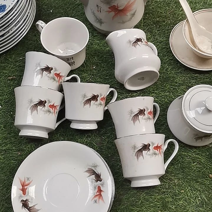 摆件，烧制问题都是正常的72用过的。15件东西