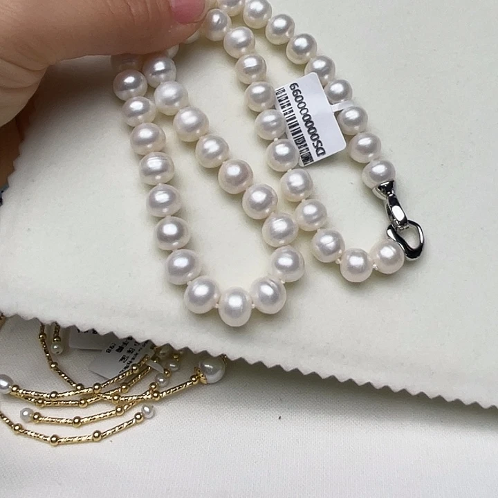 未镶嵌淡水珍珠颈饰卡10➕高品捡漏极光冷白