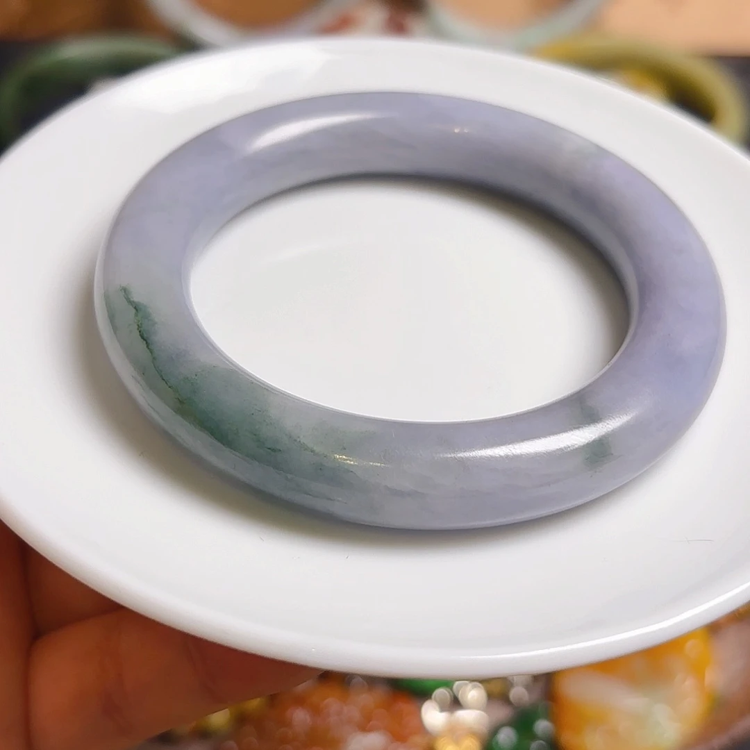 翡翠手镯未镶嵌瑶****^专拍