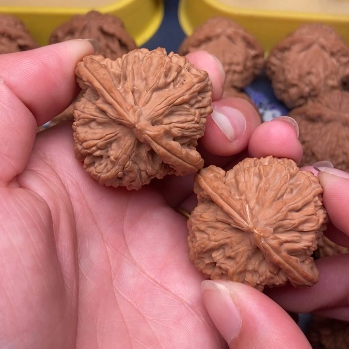 單***環核桃手串/手链白狮子