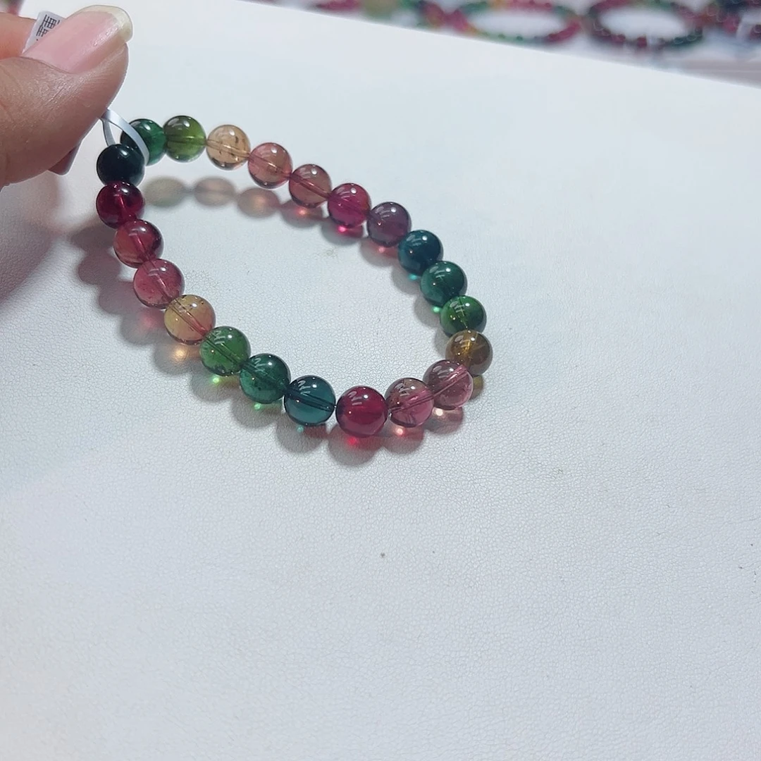 未镶嵌手链碧玺碧玺