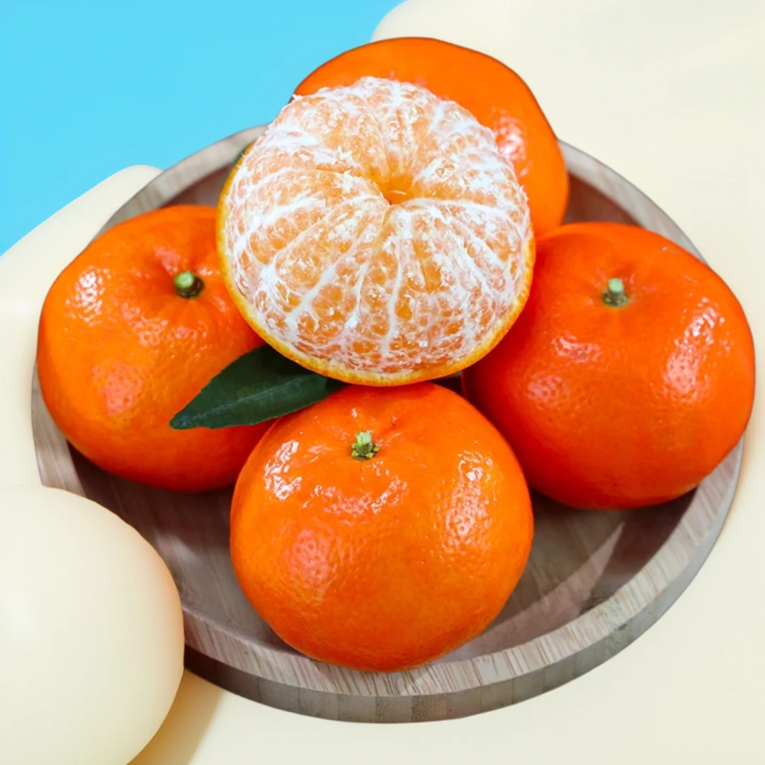 四川酸甜多汁沃柑新鲜应季爆甜沃柑纯甜柑橘水果适合孕妇食用