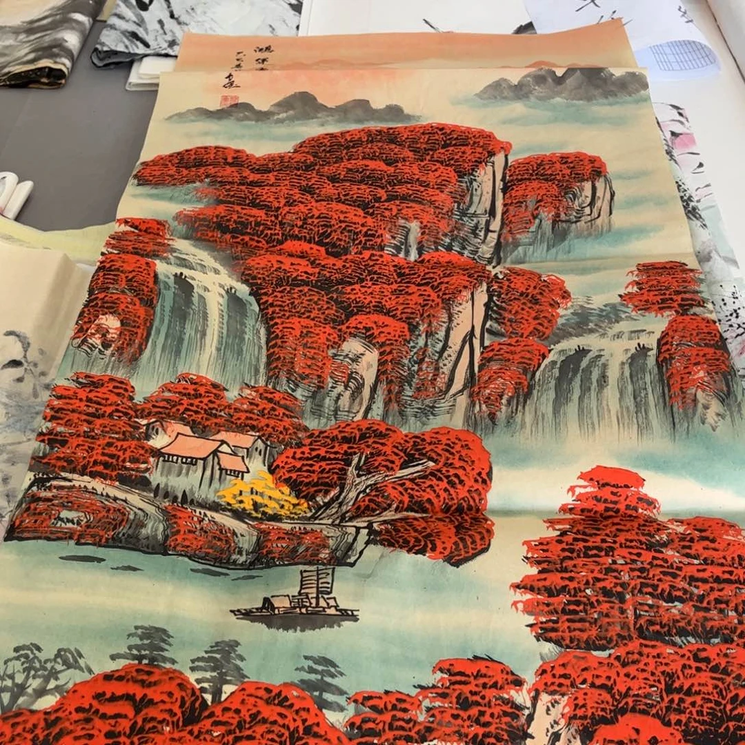 国画ZH精品国画单幅任发
