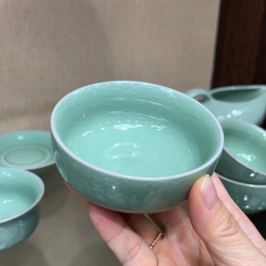 瓷片大宋名窑汝瓷茶具