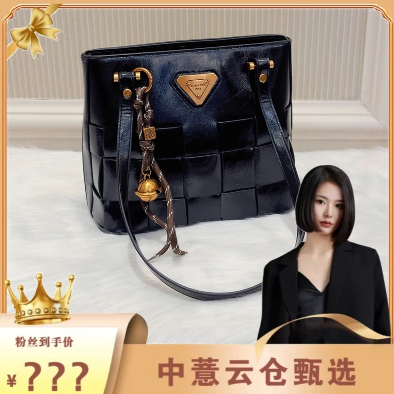 新款时尚轻奢气质百搭女士包包5638黑