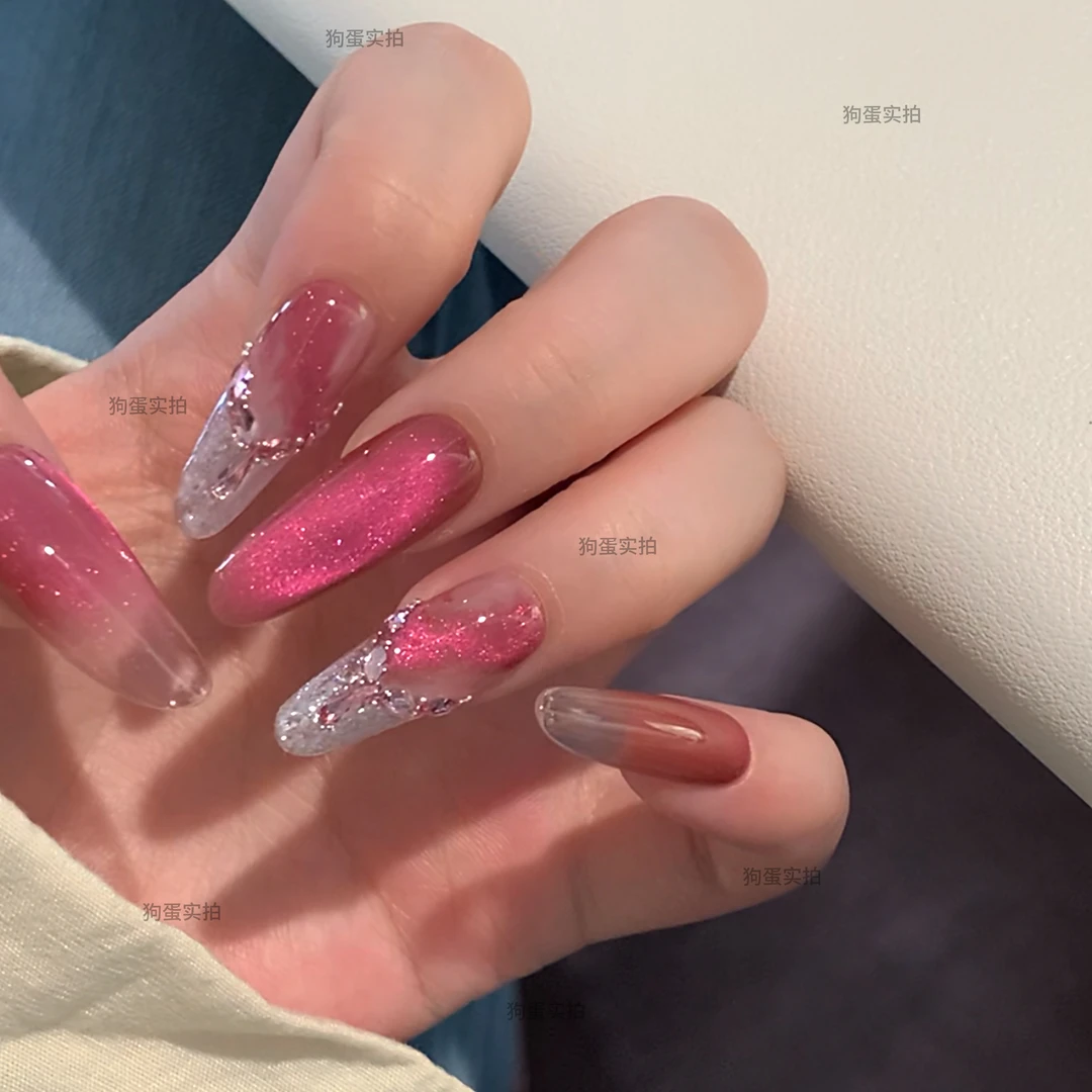 Q293现【克小人·狗蛋儿】纯手工美甲高级穿戴甲