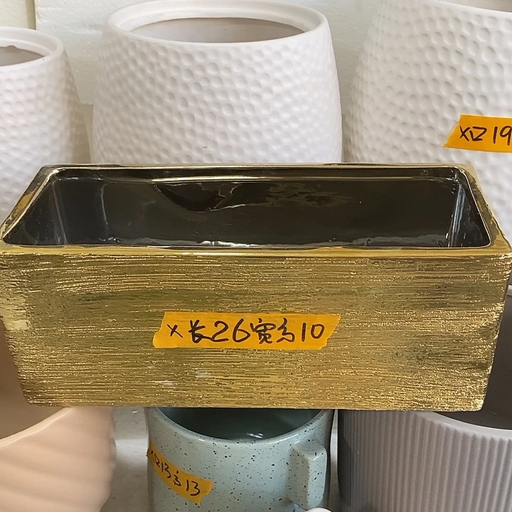 摆件陶盆有孔 微瑕介意勿拍