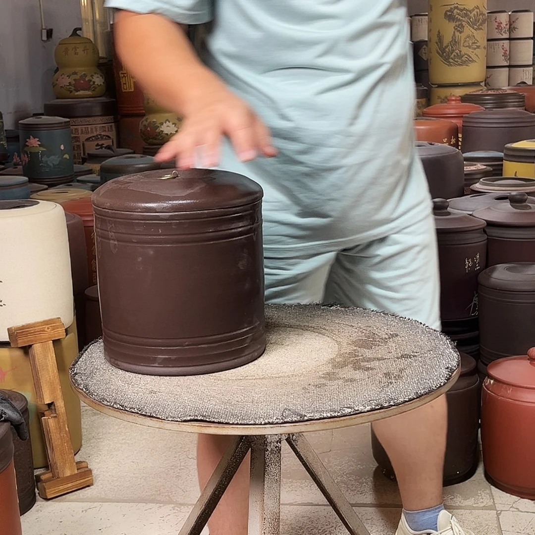 紫砂茶叶罐茶叶罐