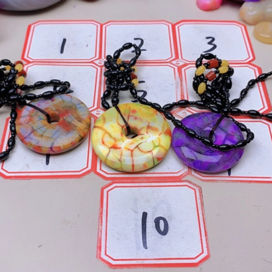 【闪购商品】未镶嵌玛瑙/玉髓珠宝半成品晓**月