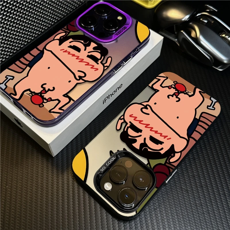 海边小新适用苹果16promax手机壳iPhone15创意14保护套17新款卡通