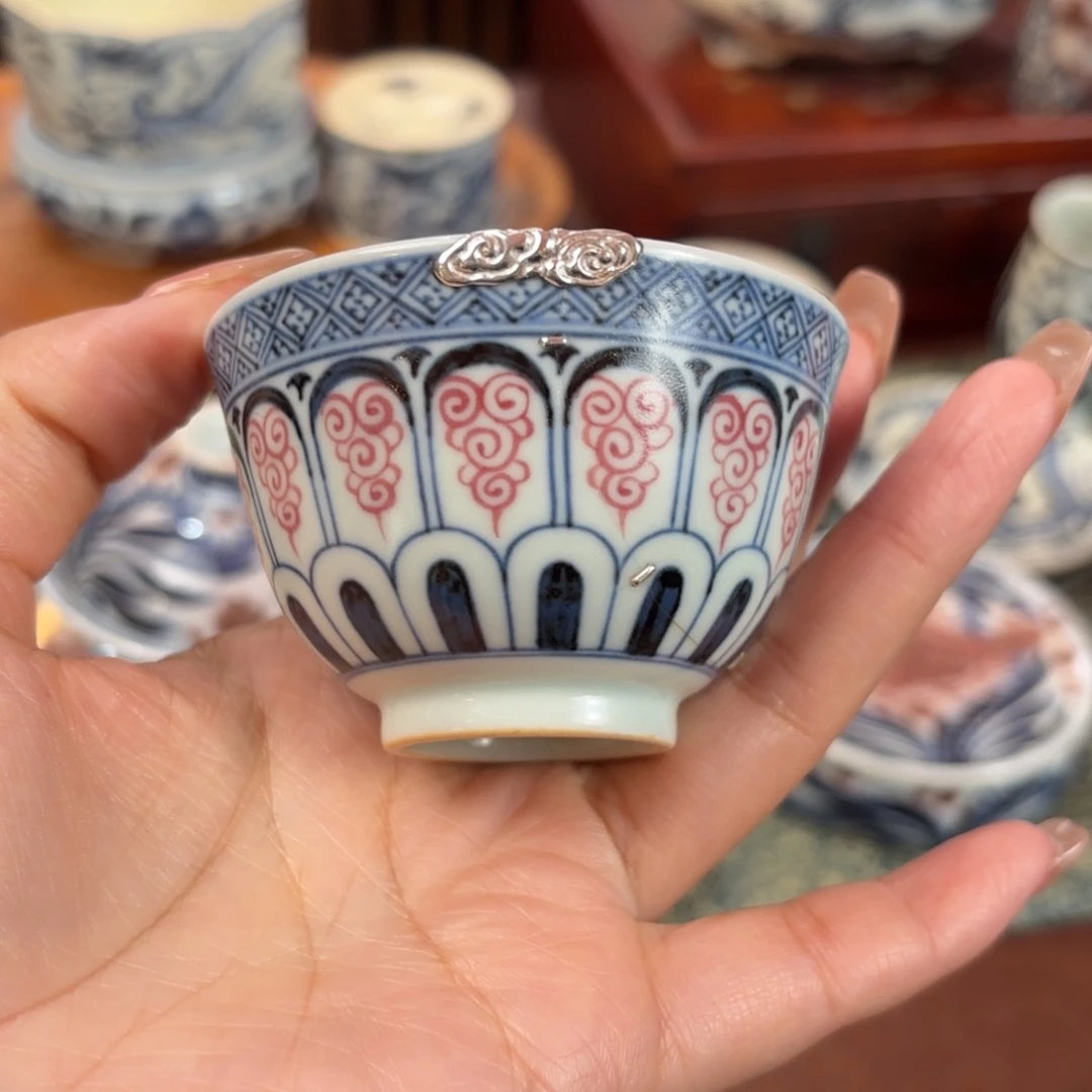 陶包银杯子修复博陵