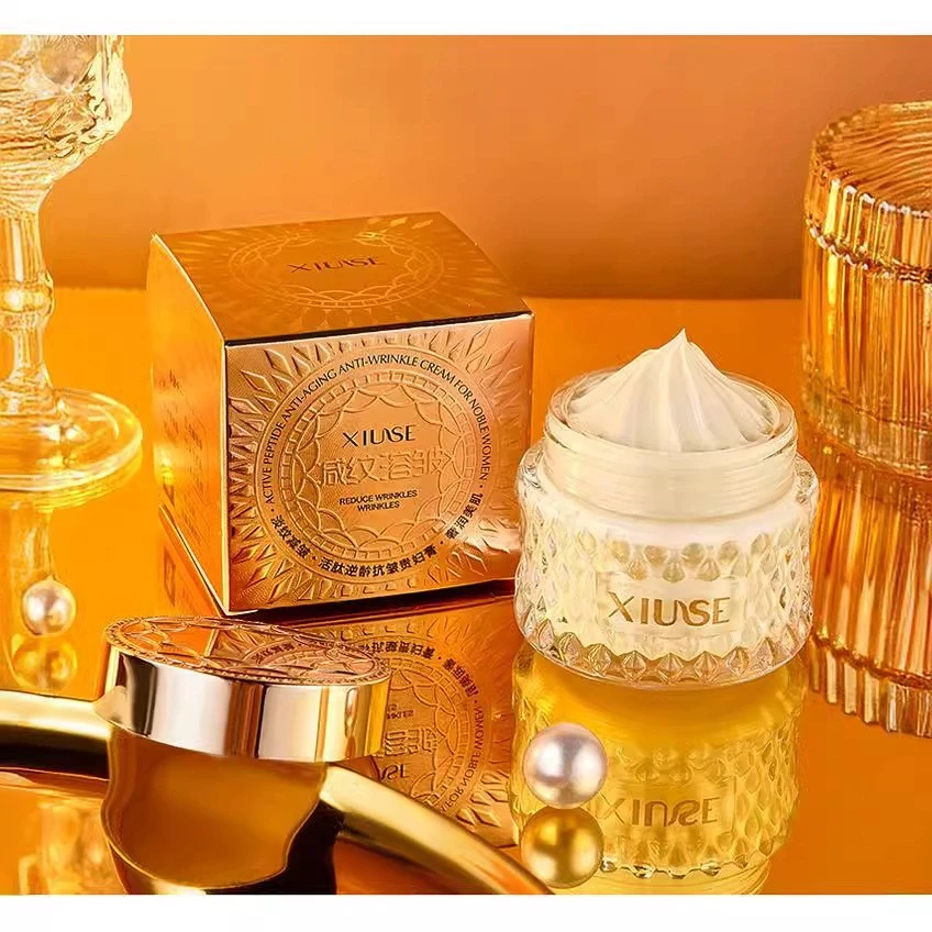 秀瑟活肽逆龄抗皱贵妇膏细腻柔滑水润保湿轻薄易吸收淡化面霜6