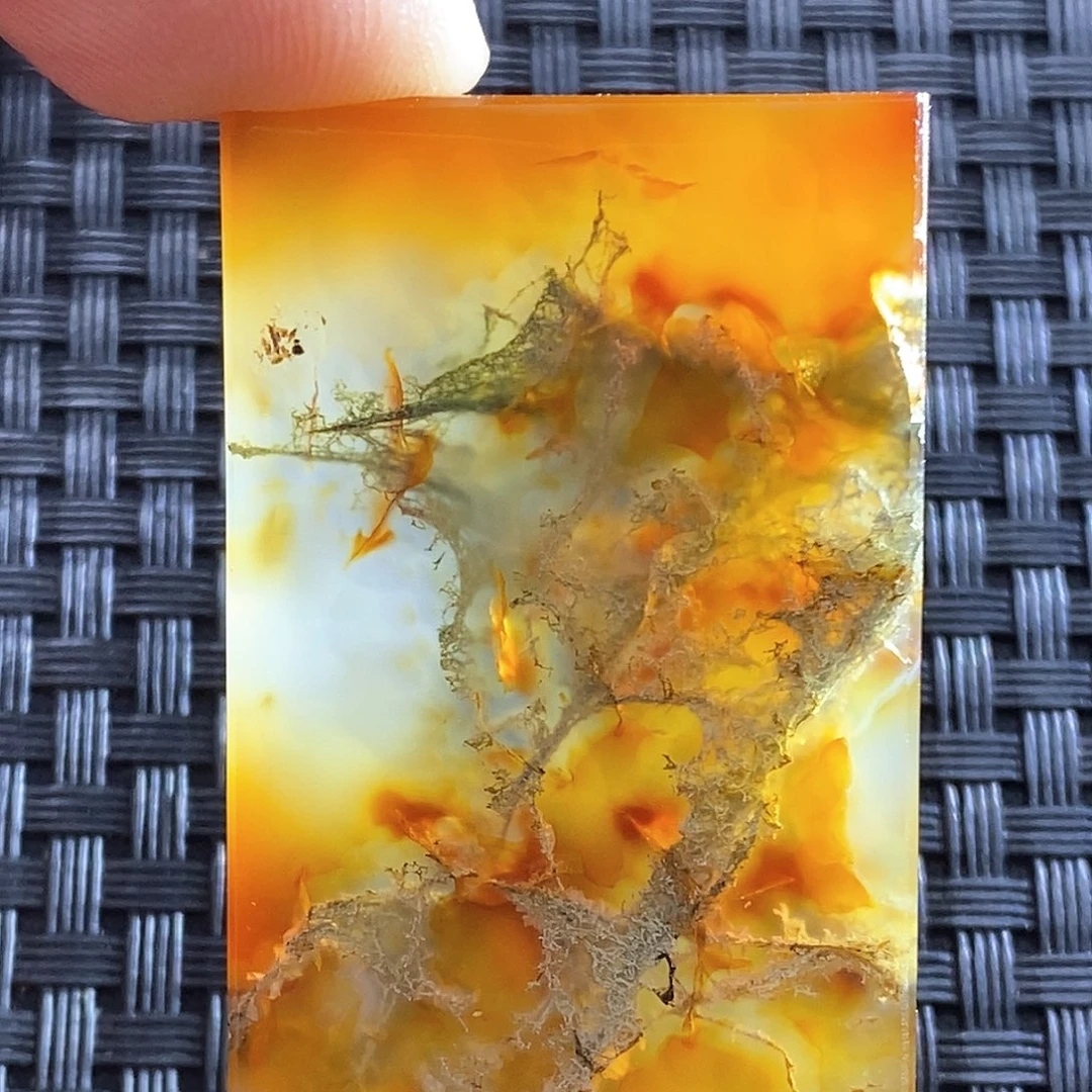 玛瑙/玉髓颈饰未镶嵌星*