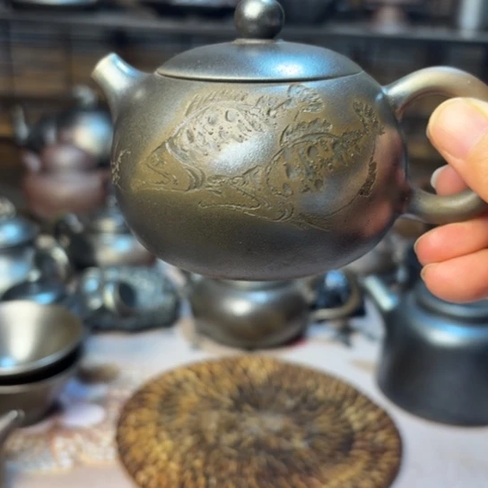 壶庄诚柴烧坭兴陶窑190