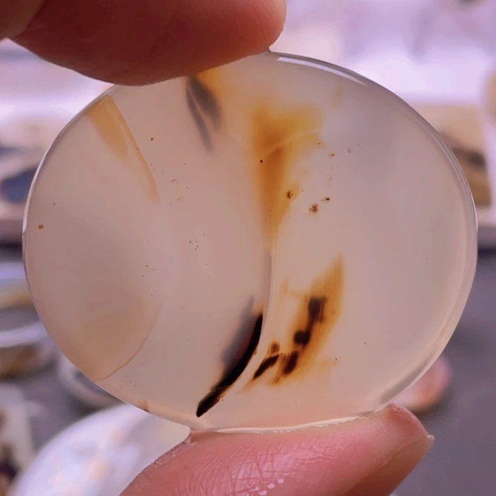 玛瑙/玉髓未镶嵌吊坠(不含链)