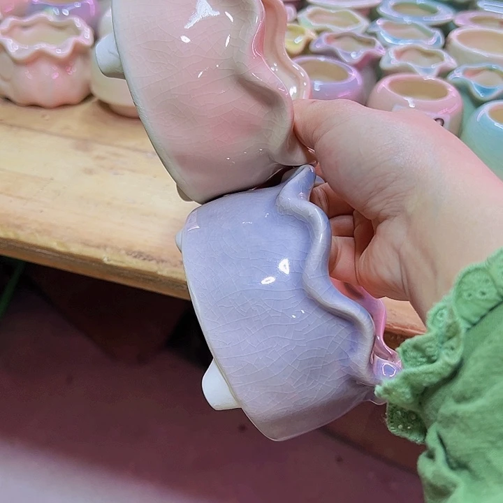 陶瓷花盆当场凑满12包邮