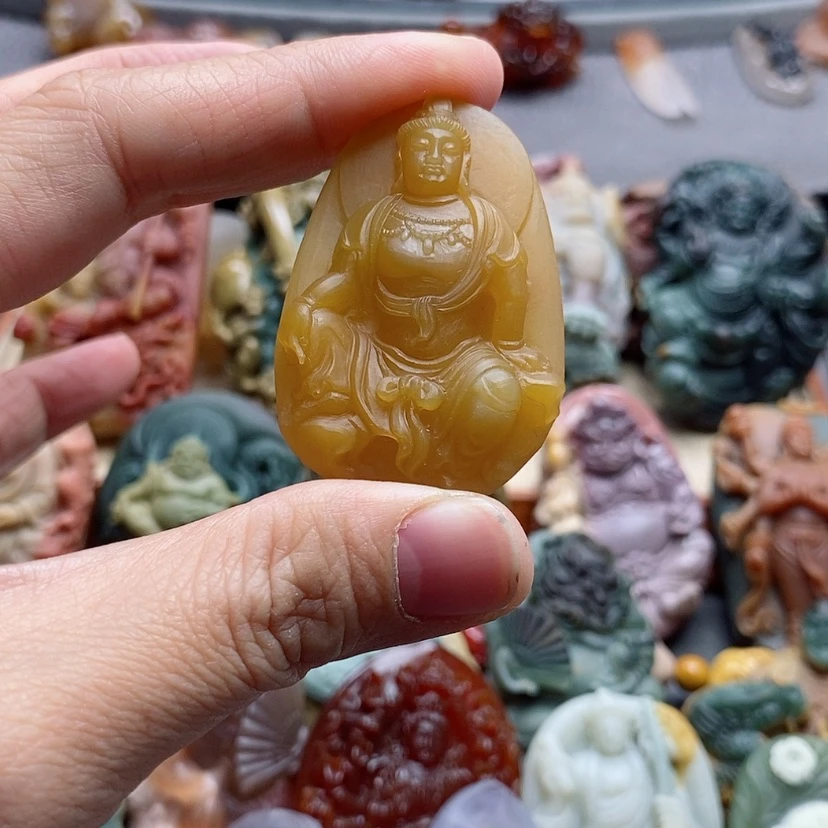 【闪购商品】未镶嵌吊坠定制石英质玉
