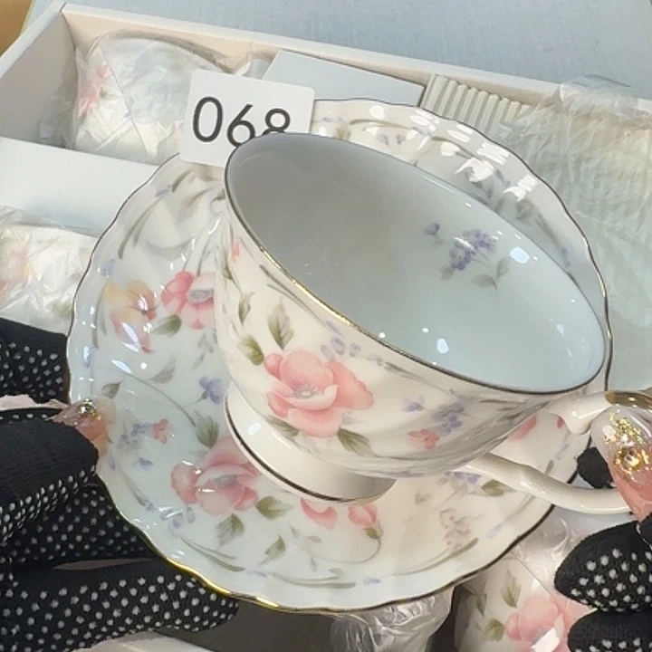 柒喜美瓷 只售正品五杯五碟原盒