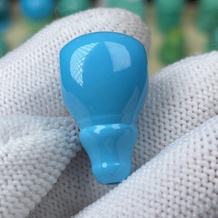 高瓷蓝13.7mm三通配饰