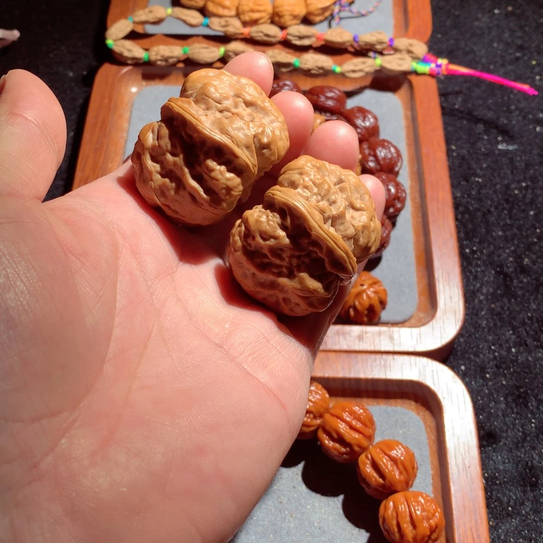 把件文玩核桃蛤蟆头退货来回运费自理