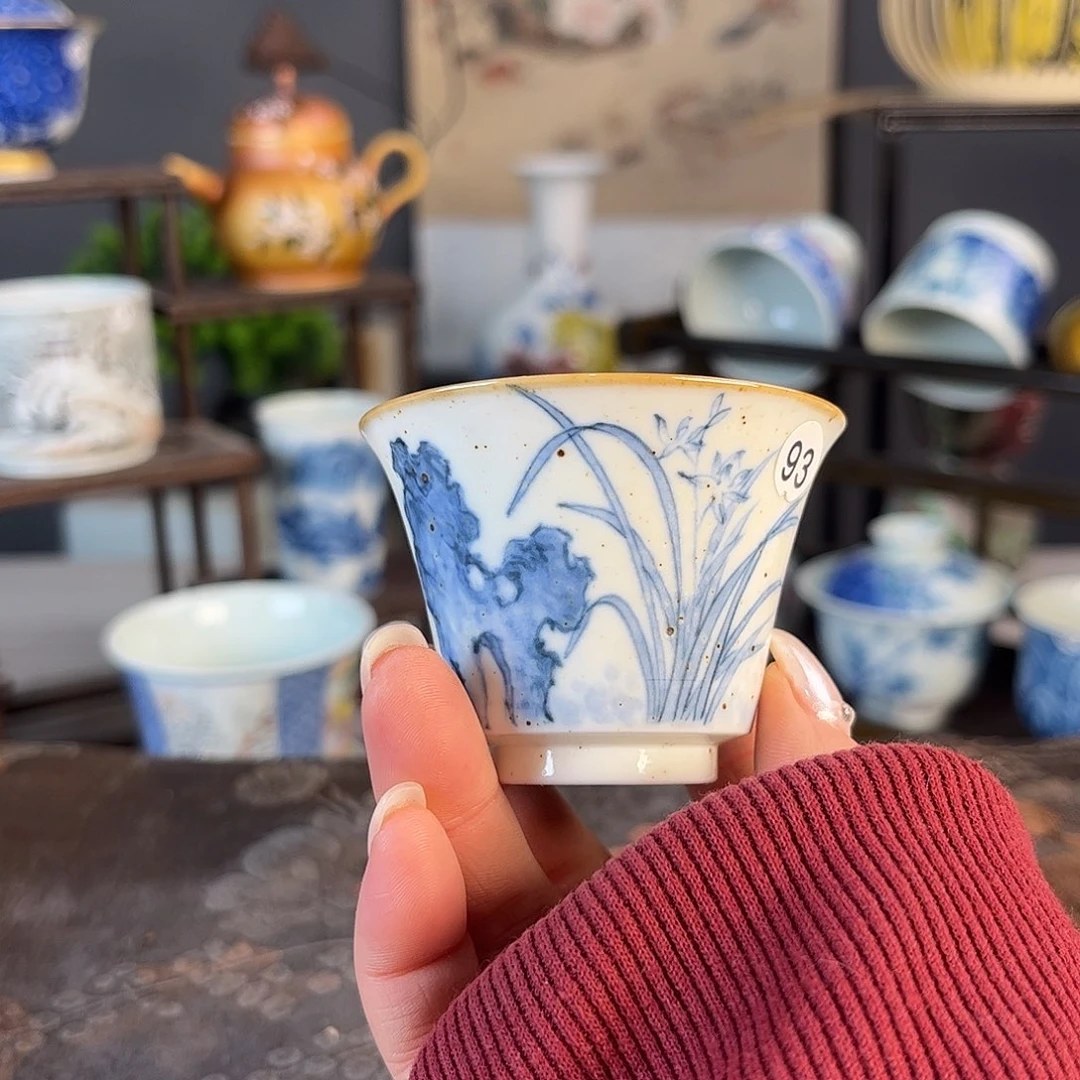 杯景德镇陶瓷茶杯多人