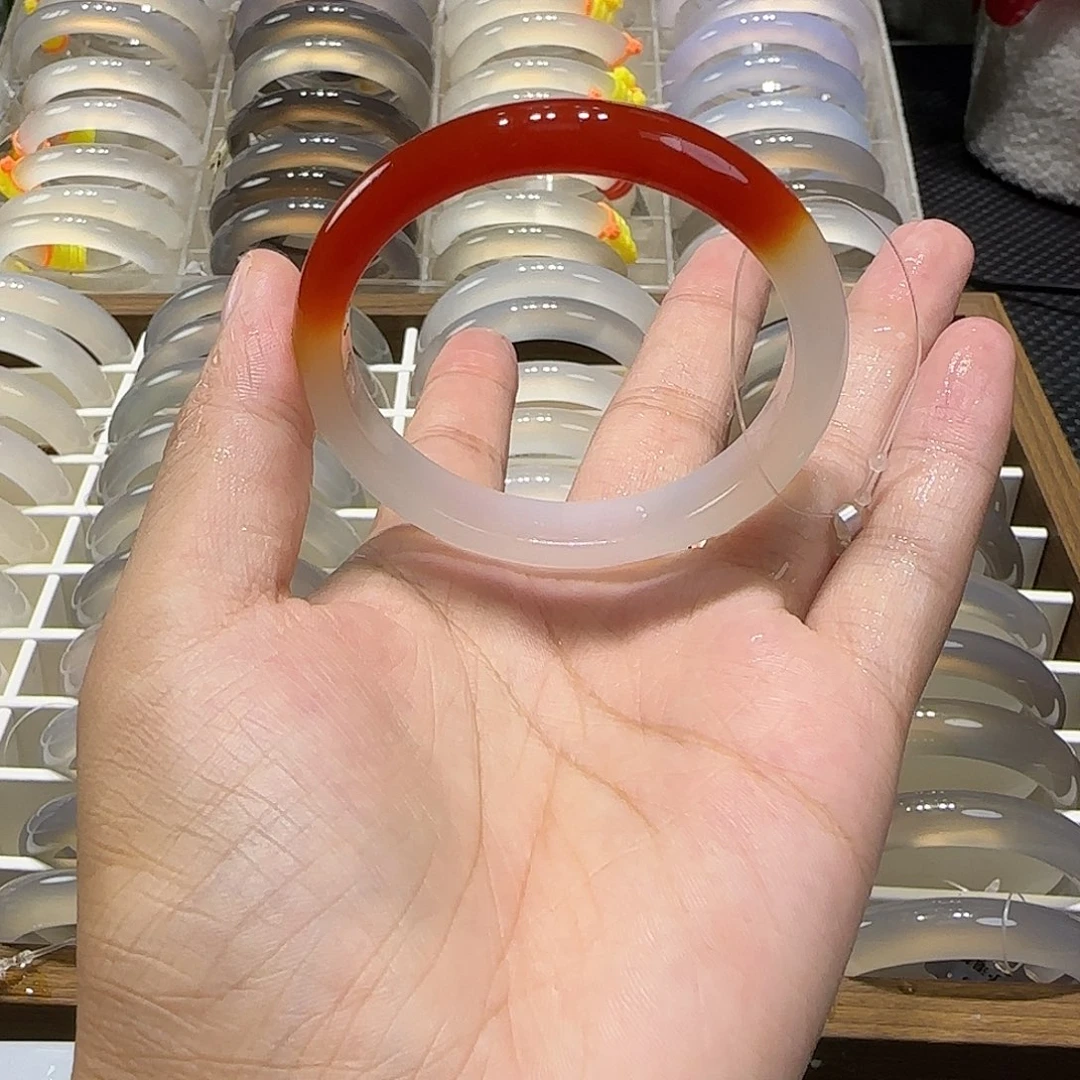 手镯玛瑙/玉髓未镶嵌53锦鲤糖