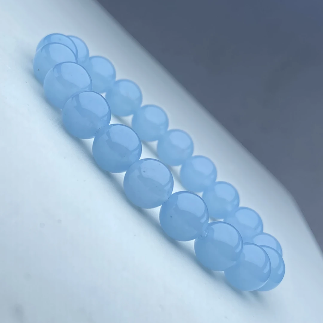 35号精品海蓝手链10mm多样性发一件