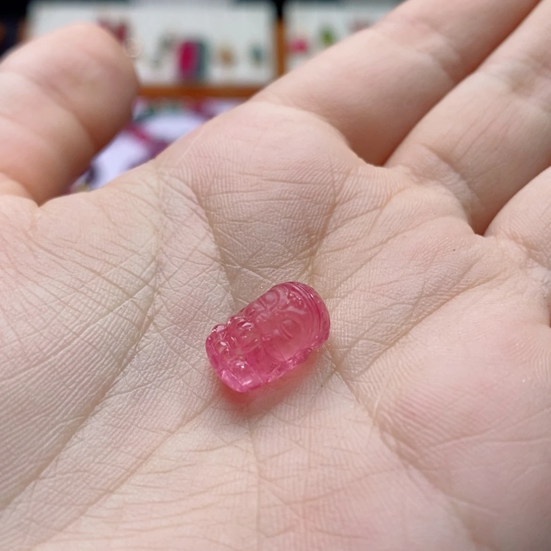 象神未镶嵌碧玺Y****o碧玺s