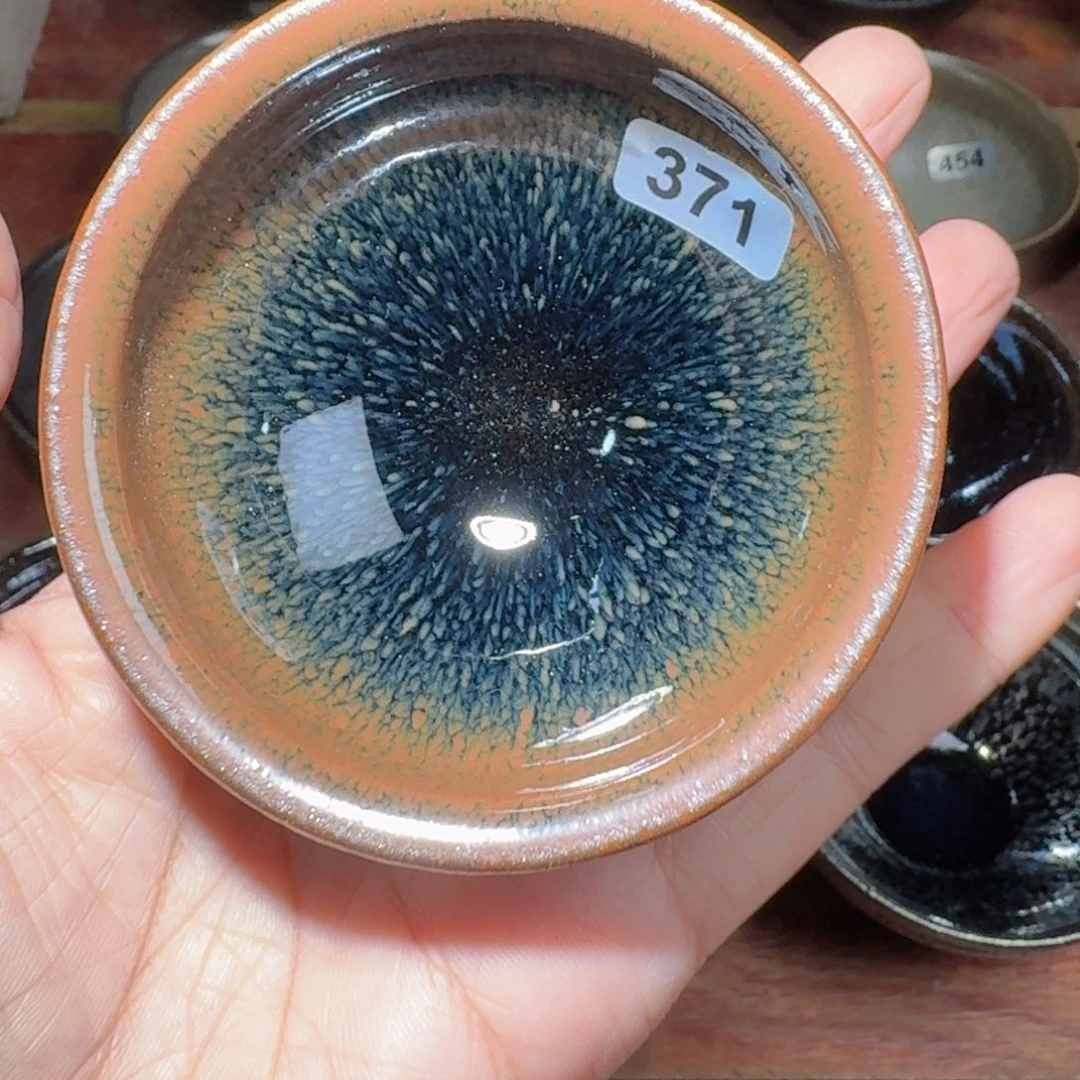 茶盏龙窑柴烧自然还原371