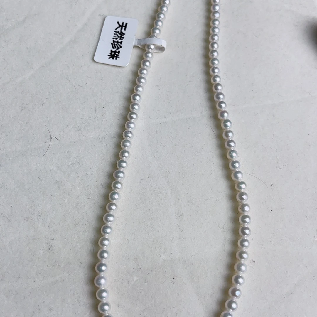 天然珍珠淡水珍珠银S925镶嵌