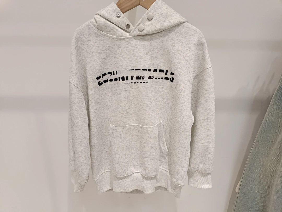 中大童潮童99535时尚洋气时髦宽松休闲圆领卫衣