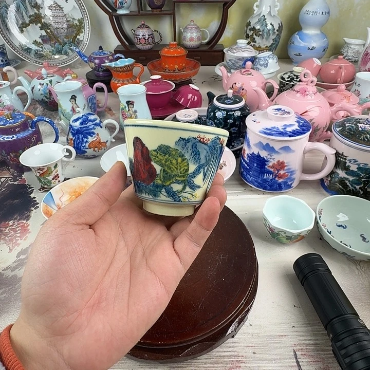 摆件陶景德镇陶瓷老厂瓷30