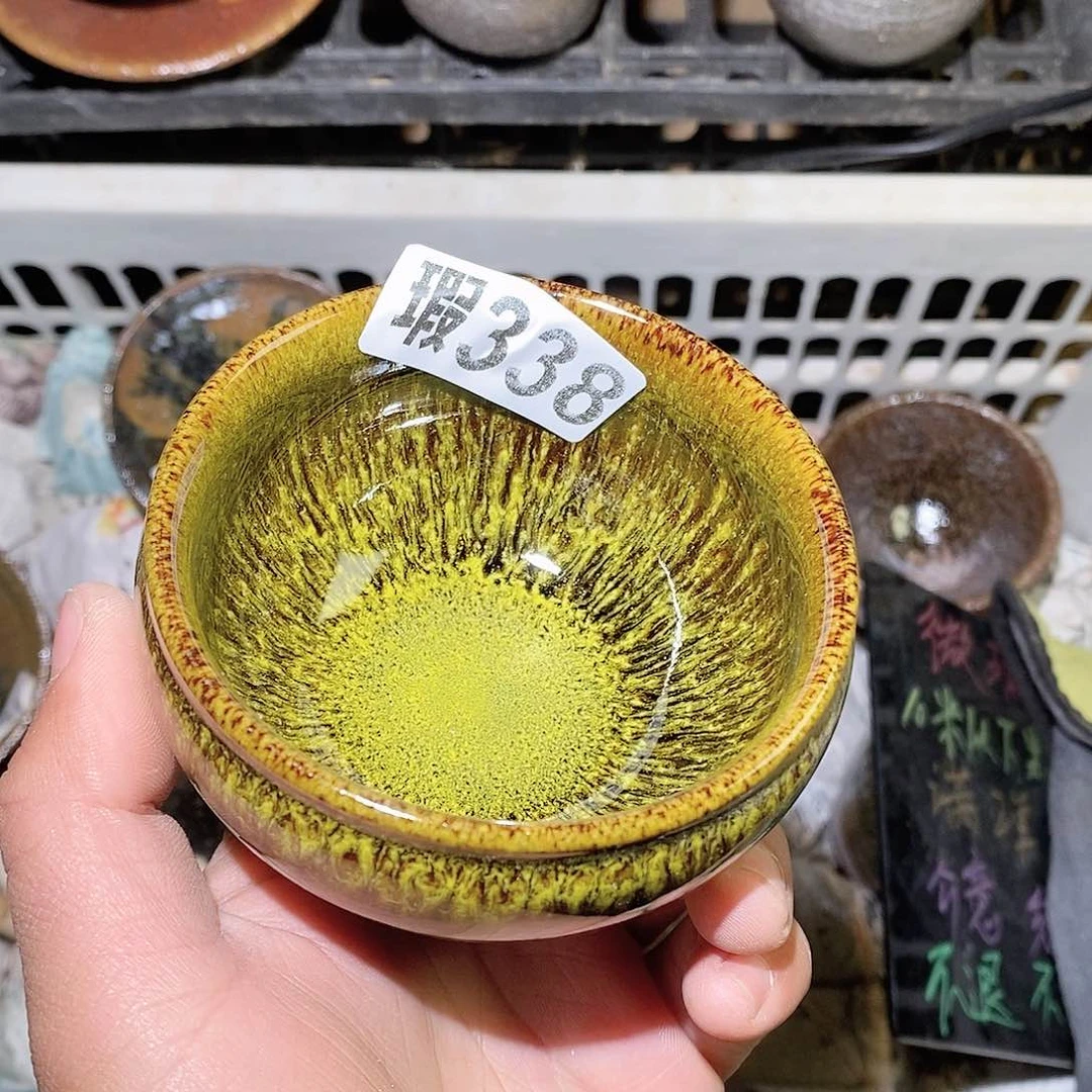 茶盏微瑕建盏主人杯子