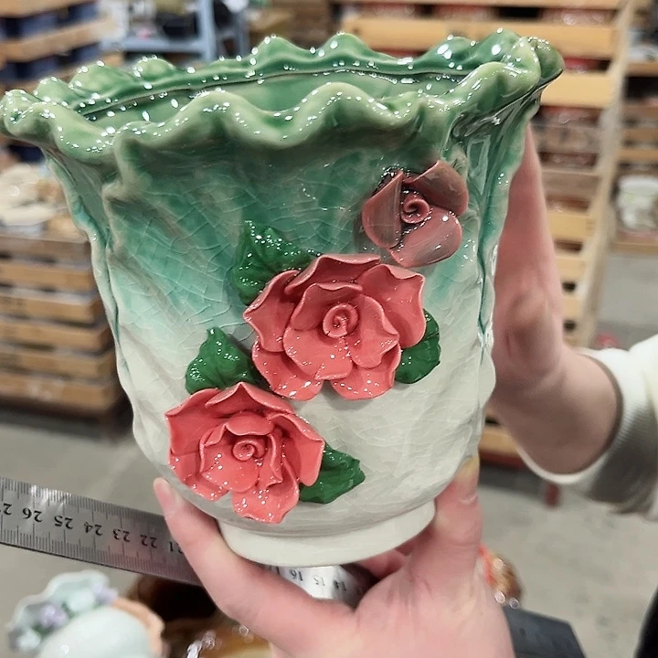 陶瓷陶瓷多肉植物花盆